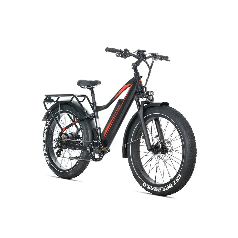JOBOBIKE Robin Pro - czarno-czerwony