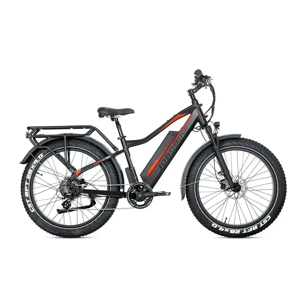 JOBOBIKE Robin Pro - czarno-czerwony