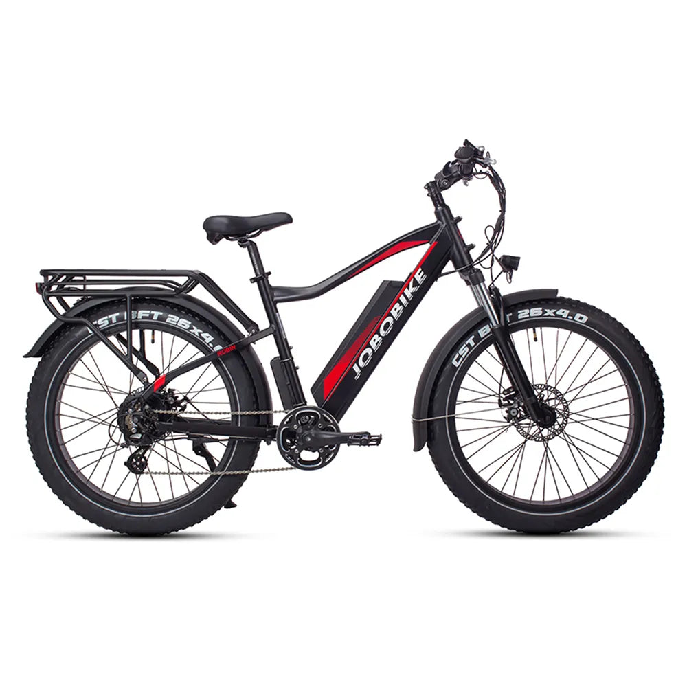JOBOBIKE Robin - Czarny/Czerwony