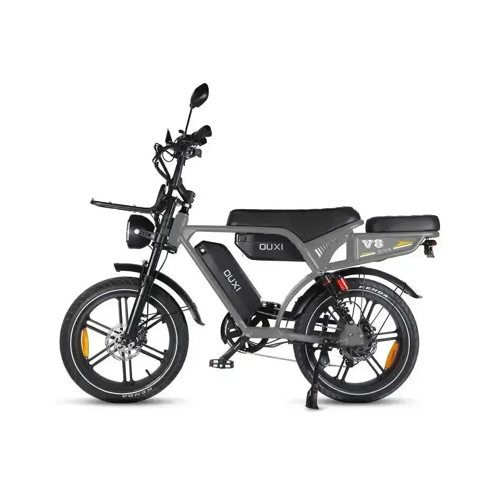 Ouxi V8 Ultra Max - Ciemnoszary - Brązowe siodełko