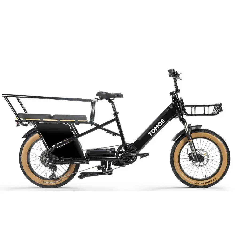 Tomos E-Cargo - Longtail - Czarny
