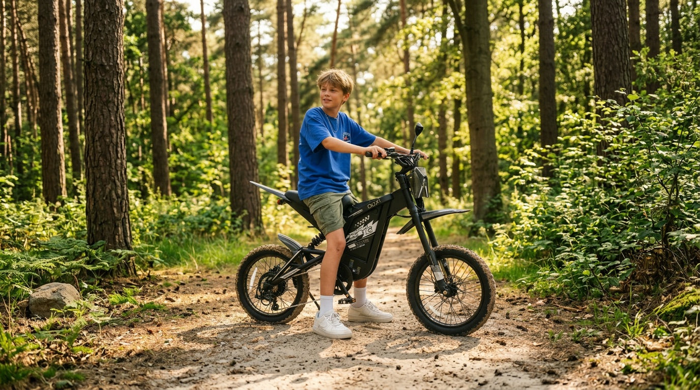 Prawdziwy fatbike w rozmiarze dziecięcym.