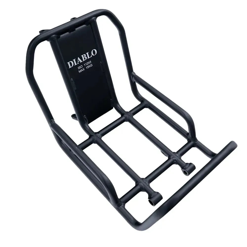 Diablo Zipper - Bagażnik przedni - Czarny