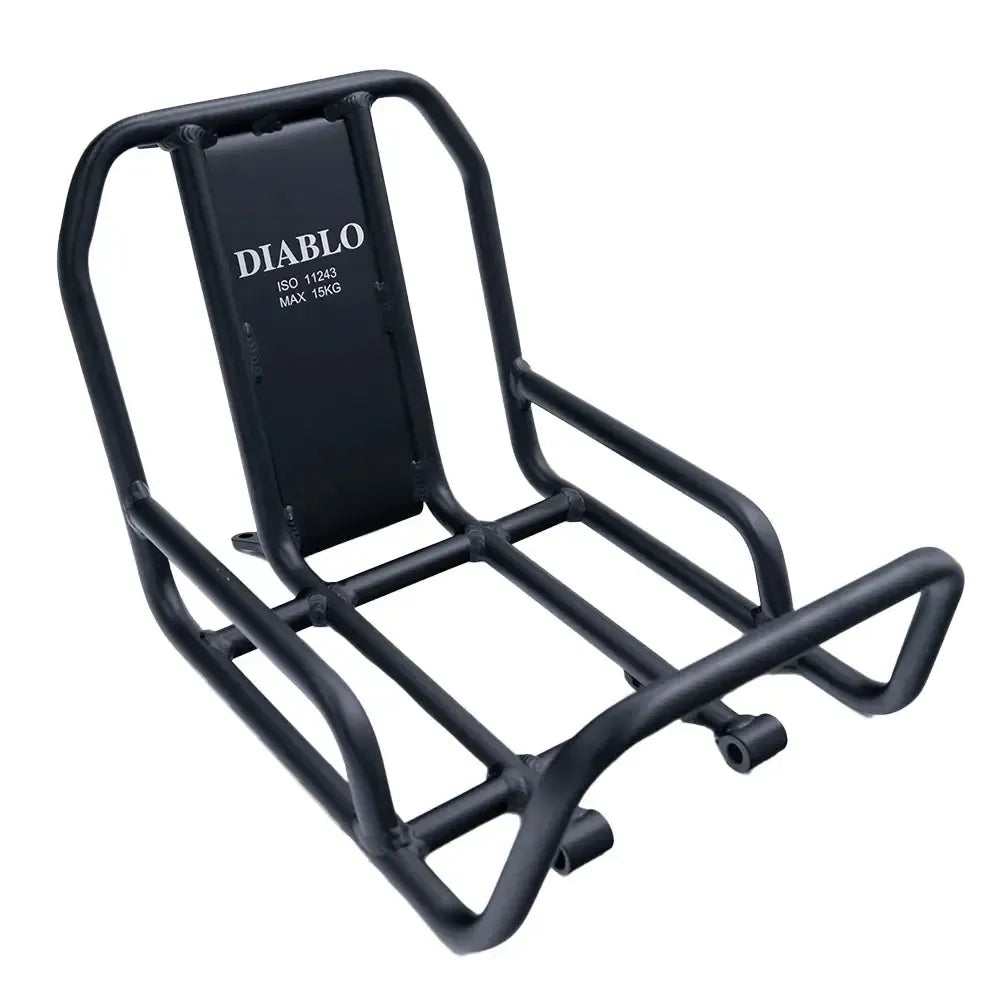 Diablo Zipper - Bagażnik przedni - Czarny