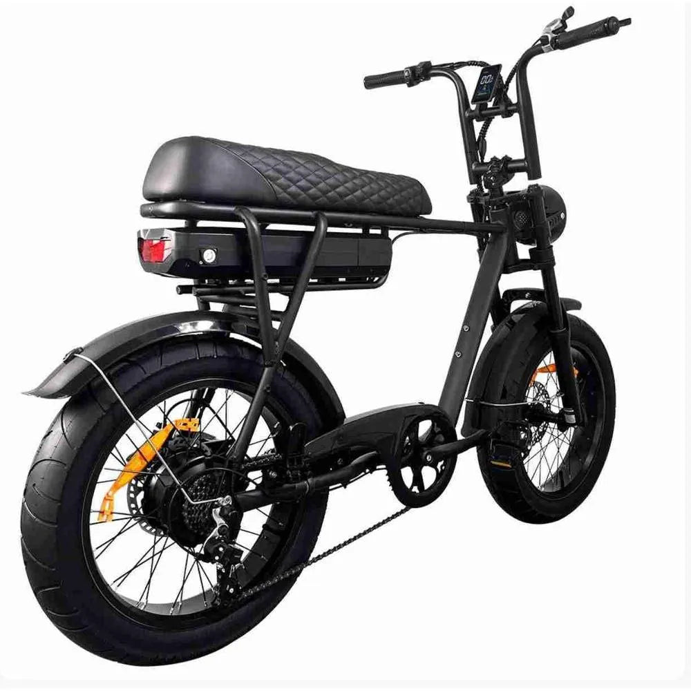 EB2 Fatbike Czarny + System alarmowy + Darmowy montaż
