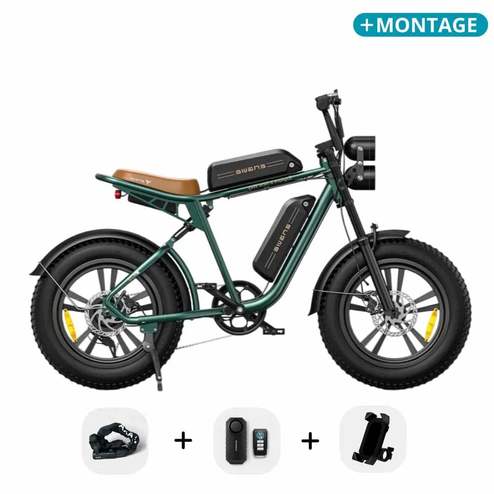 ENGWE M20 - Podwójna bateria - Zielony