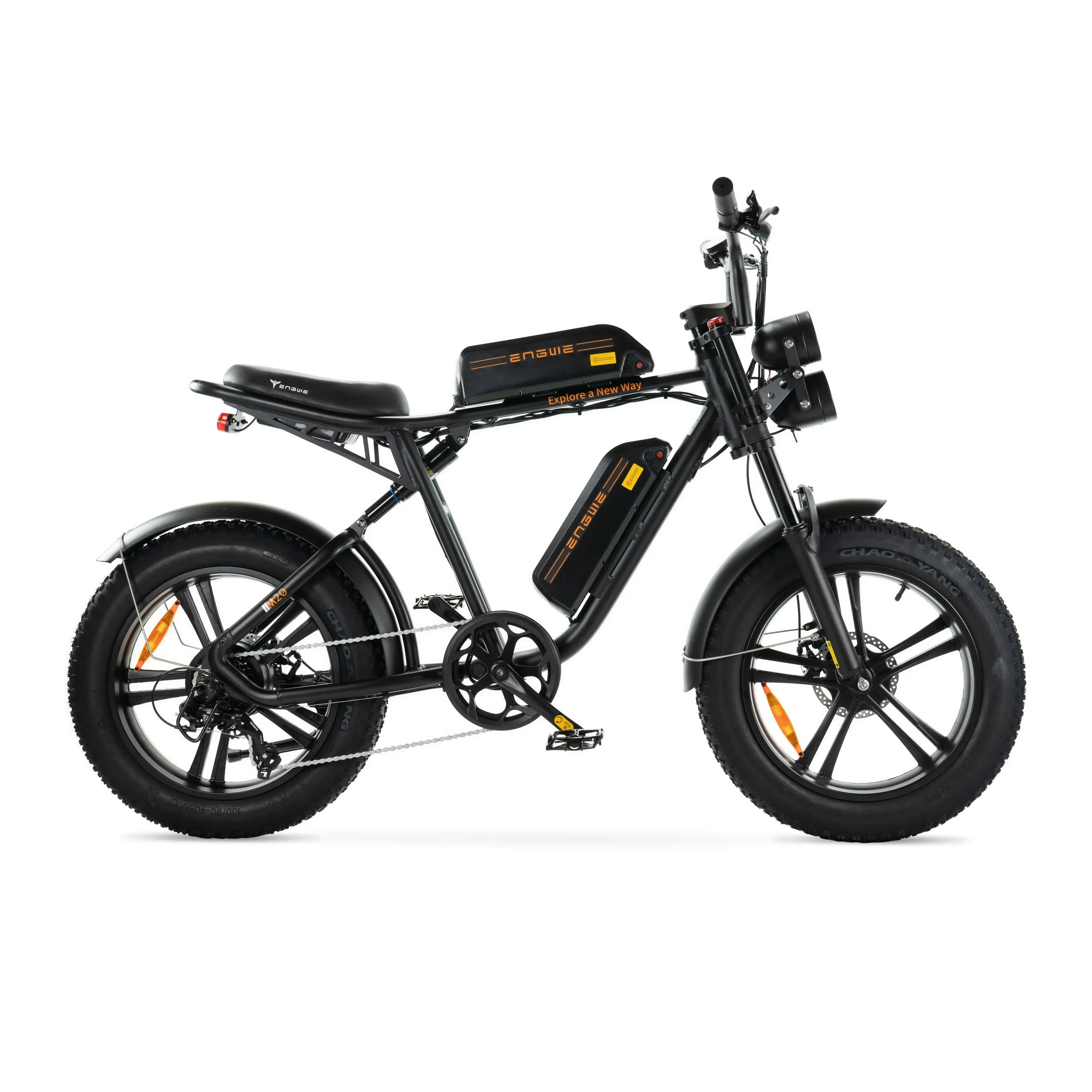 ENGWE M20 - Podwójna bateria - Czarny