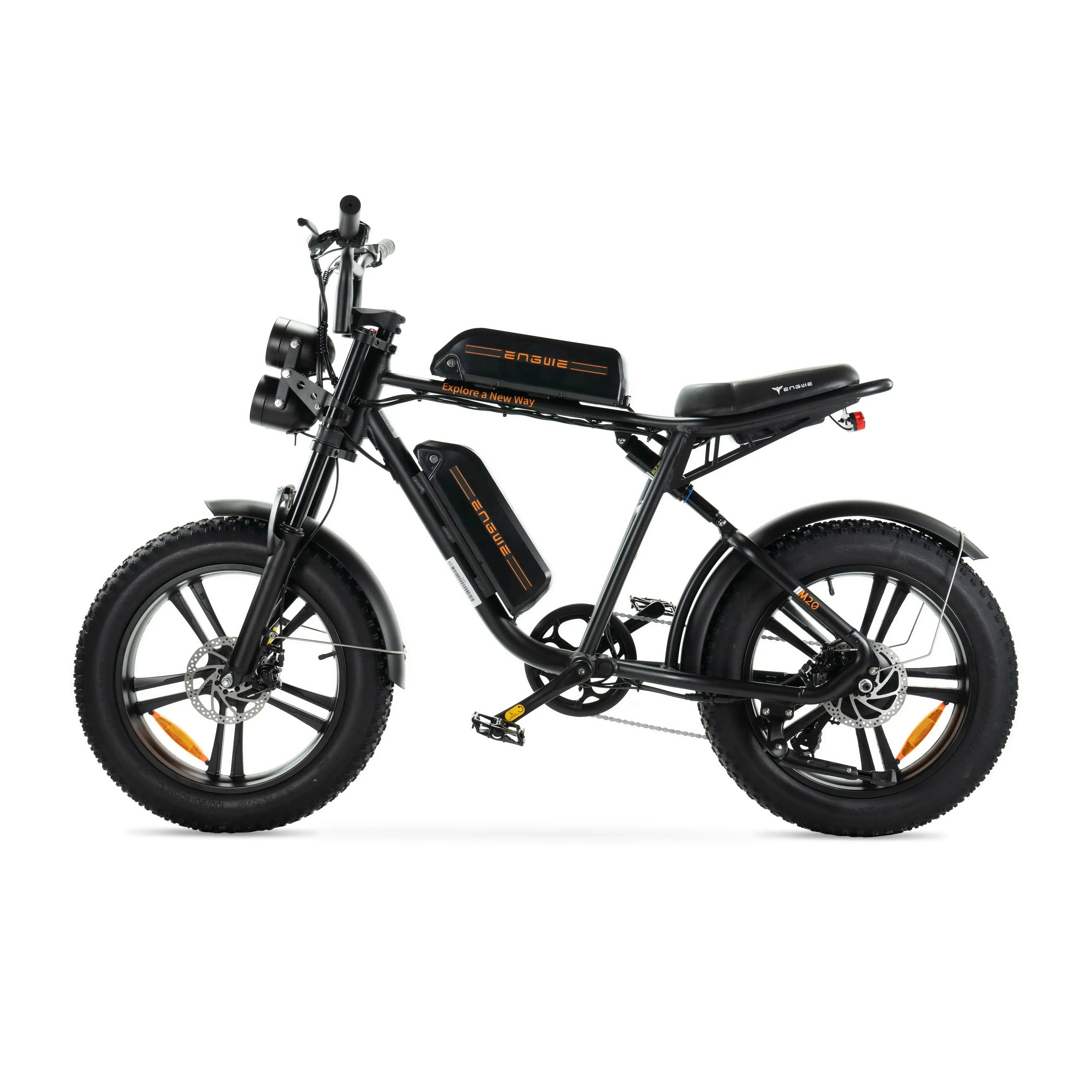 ENGWE M20 - Podwójna bateria - Czarny
