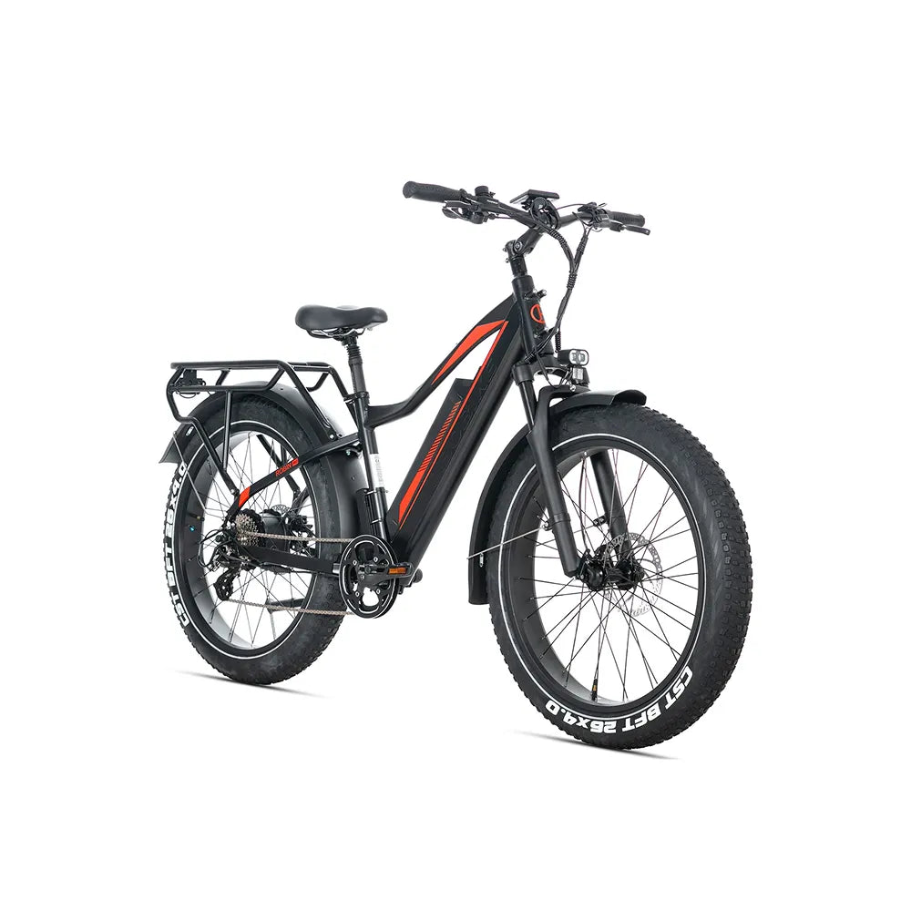 JOBOBIKE Robin Pro - czarno-czerwony