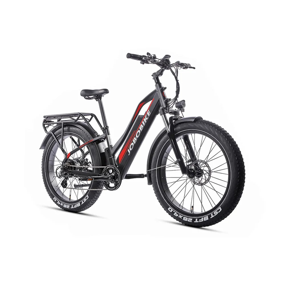 JOBOBIKE Robin - Czarny/Czerwony