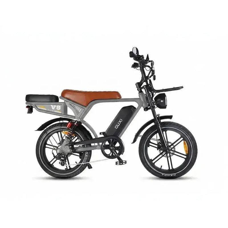 Ouxi V8 Ultra - Ciemnoszary - Brązowe siodełko