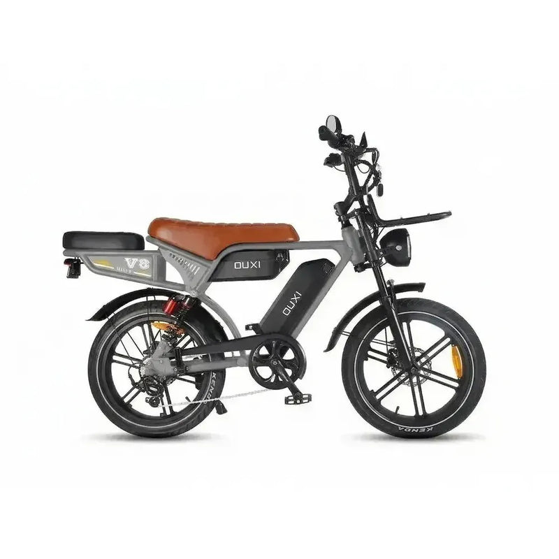 Ouxi V8 Ultra Max - Ciemnoszary - Brązowe siodełko