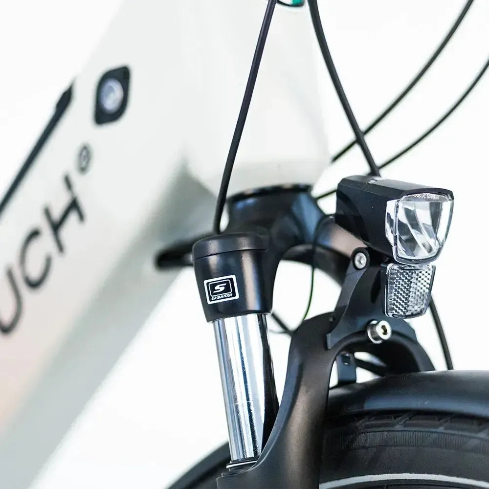 Puch E-Modern Basic N7 - Matowy Szary Zijde