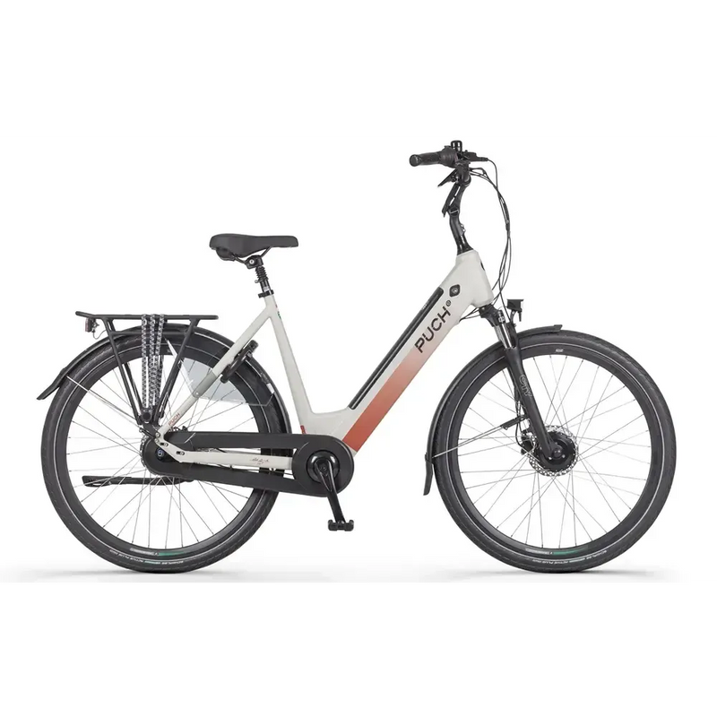 Puch E-Modern Basic N7 - Matowy Szary Zijde