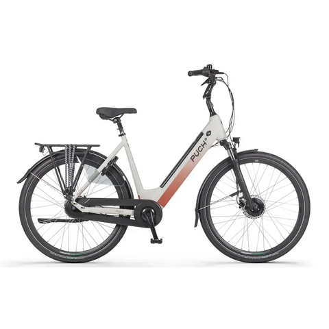Puch E-Modern Basic N7 - Matowy Szary Zijde