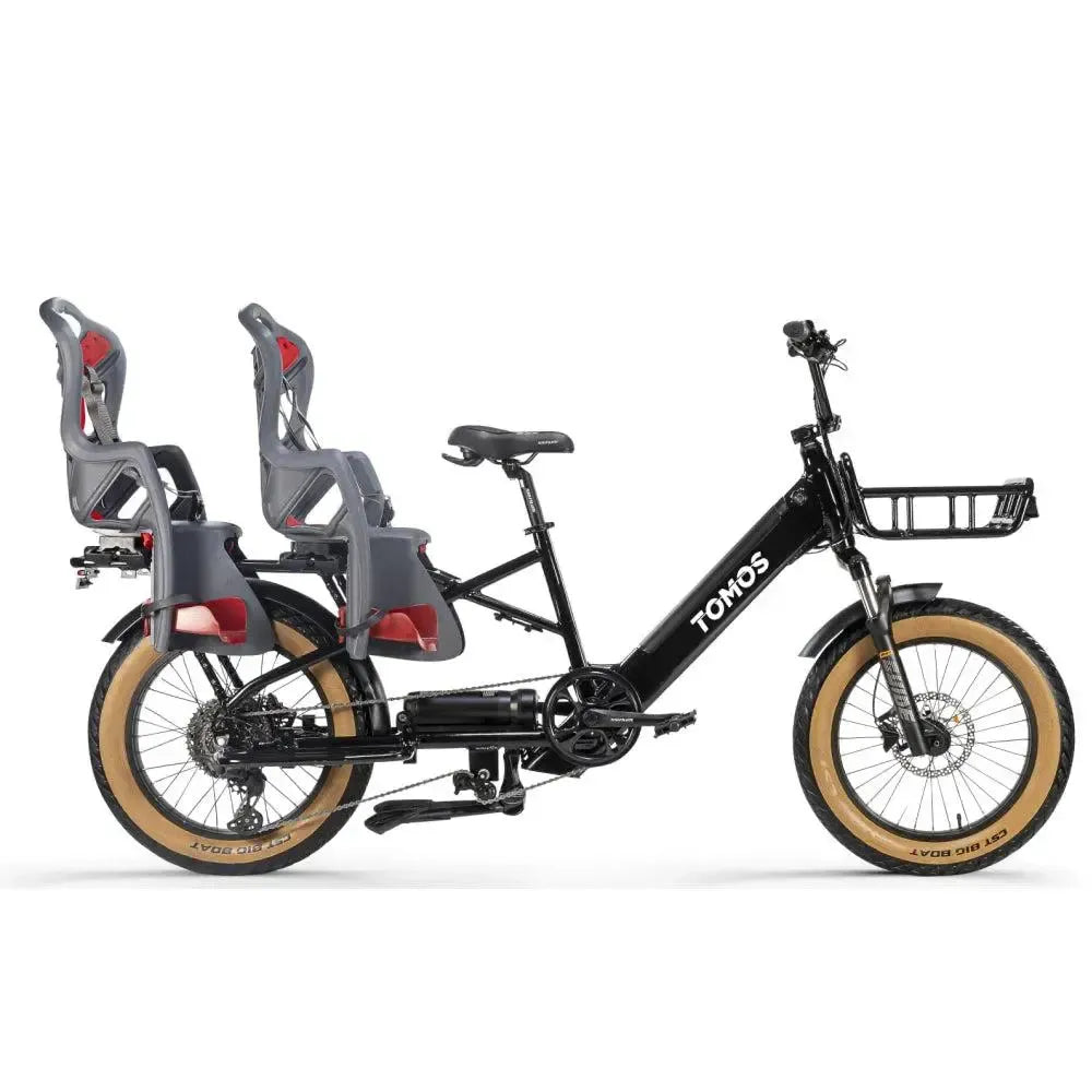 Tomos E-Cargo - Longtail - Czerwony