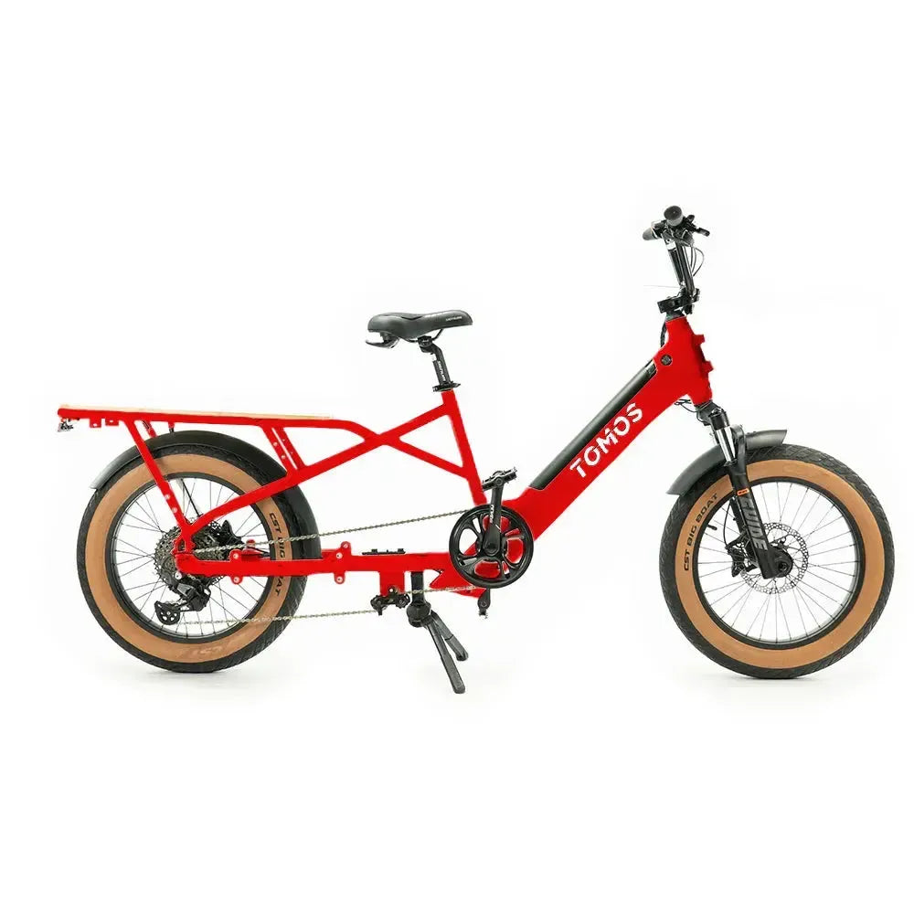 Tomos E-Cargo - Longtail - Czerwony