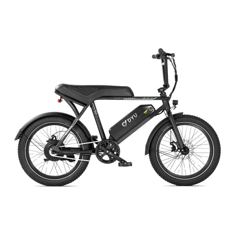 DYU UX BMX 20-calowy elektryczny rower z grubymi oponami