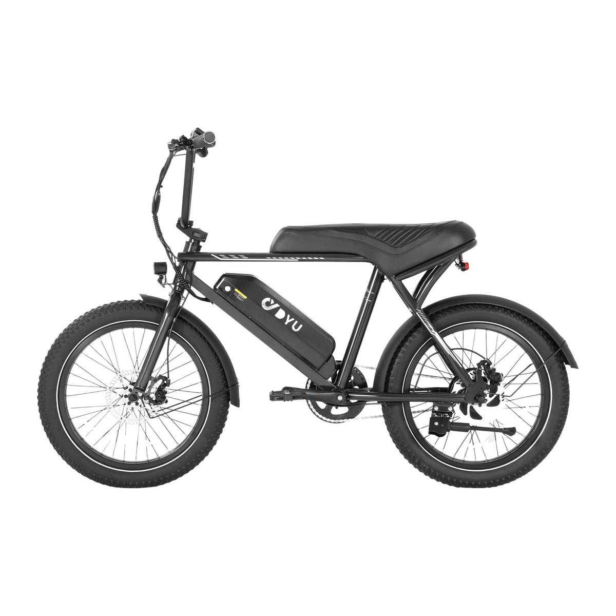 DYU UX BMX 20-calowy elektryczny rower z grubymi oponami
